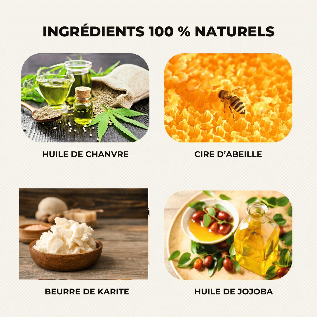 Baume réparateur pour cuir et bois