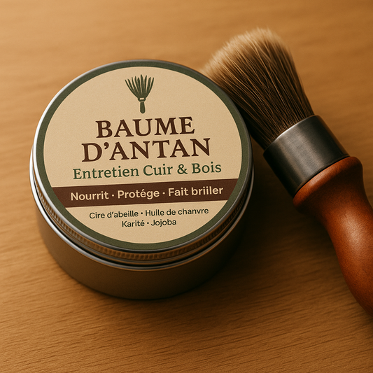 Baume réparateur pour cuir et bois