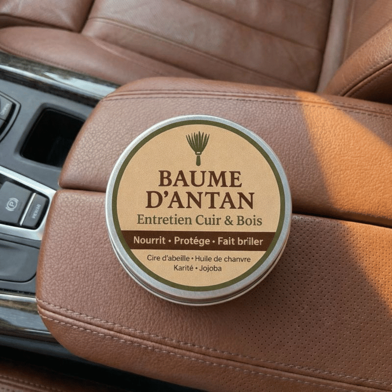 Baume réparateur pour siège en cuir