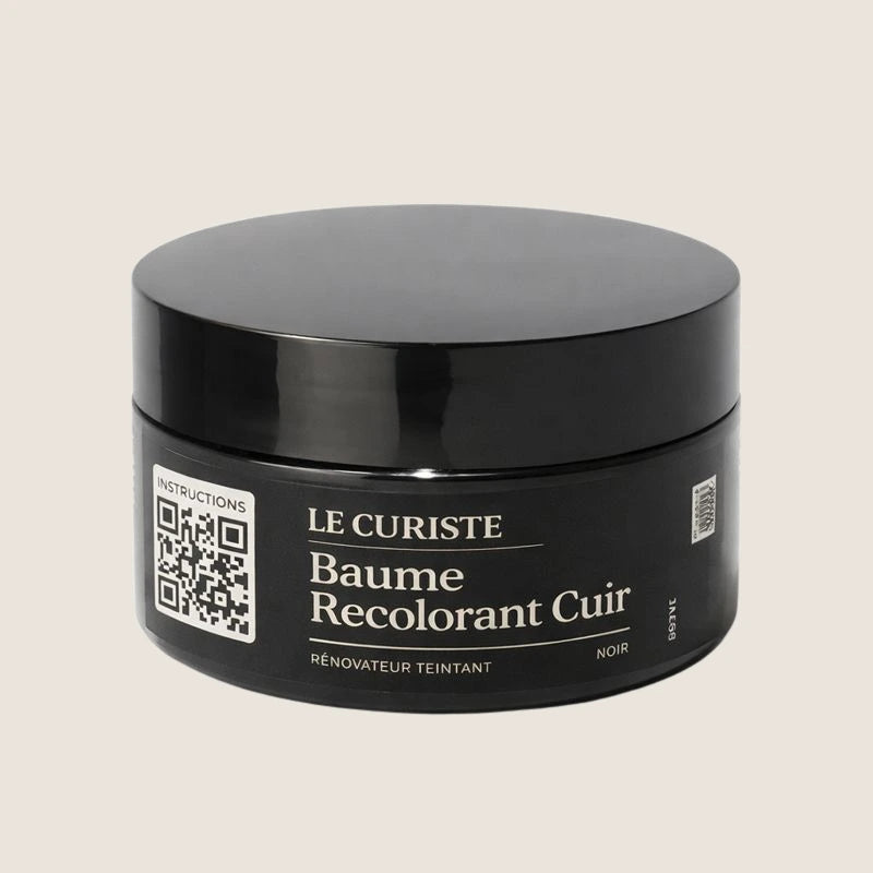 Baume recolorant pour cuir
