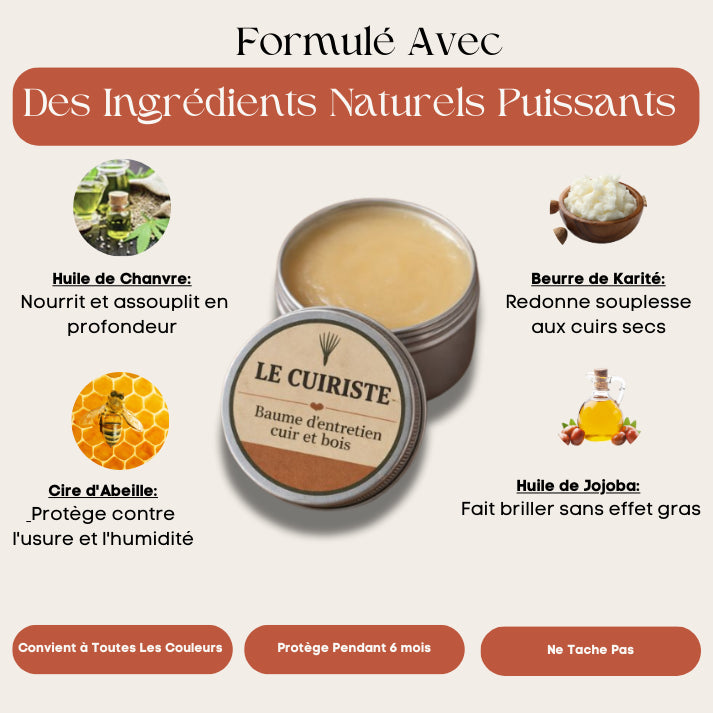 BAUME NOURRISSANT CUIR — LE CUIRISTE
