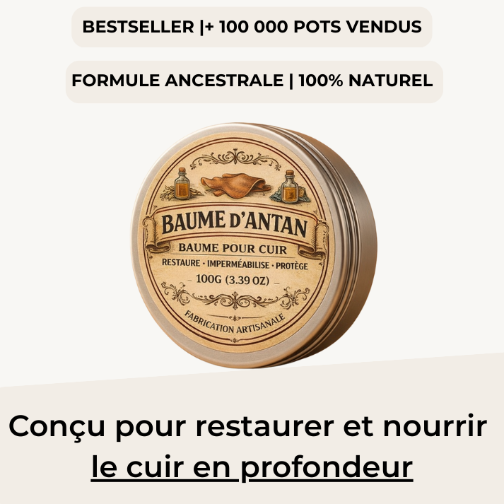 Baume réparateur pour cuir et bois