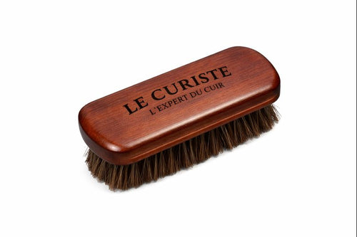 BROSSE À CRIN NATUREL LE CUIRISTE