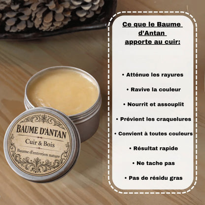 Baume réparateur pour cuir et bois